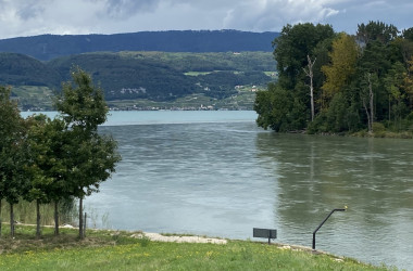 Hagneck-Kanal, Bieler See